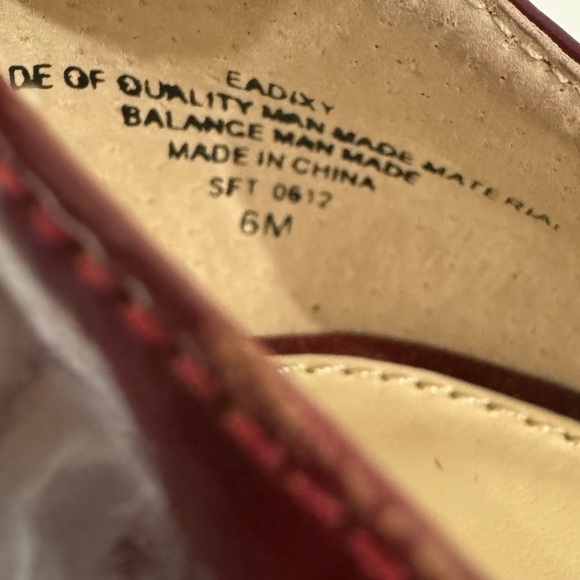 Enzo Angiolini High Heels Women’s Sz 6 Merlot Snake Skin Vegan Patent Leather - Picture 12 of 15